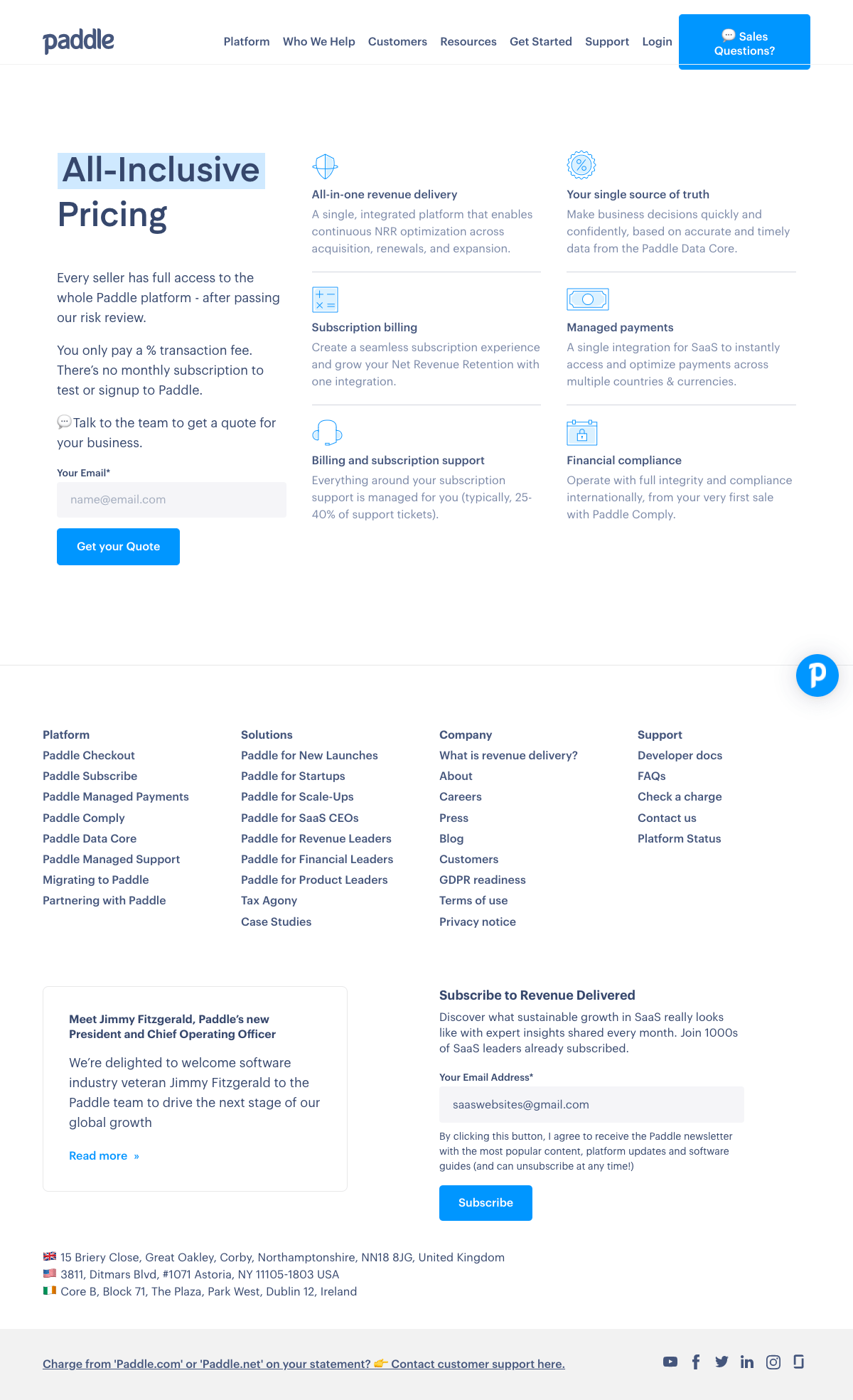 Paddle Com Pricing | Paddle Pricing: Cost and Pricing plans – BZLU