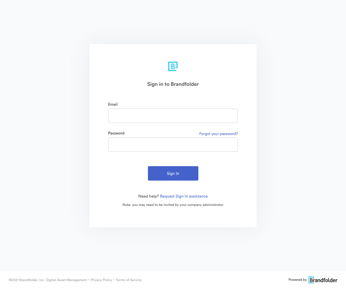 Brandfolder Login Page Find SaaS Websites Inspiration