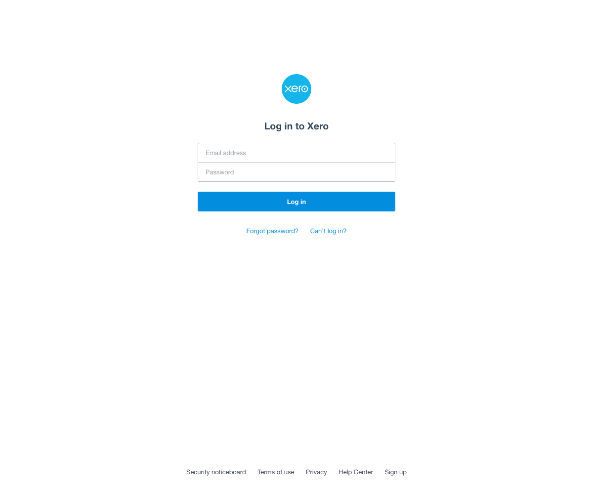 Xero Login Page Find SaaS Websites Inspiration